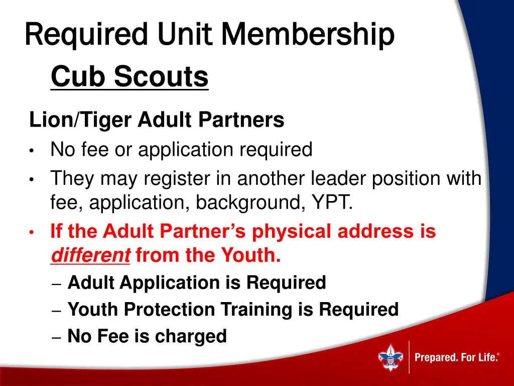 required unit membership required unit membership 2