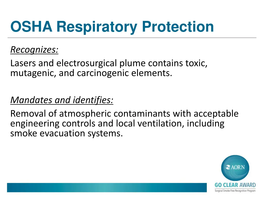 osha respiratory protection