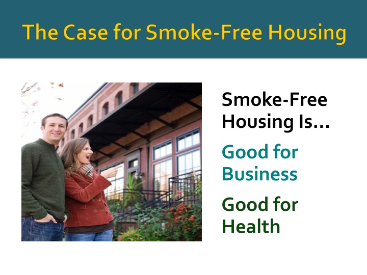 smoke free housing is