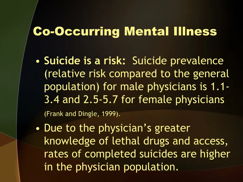 co occurring mental illness 1