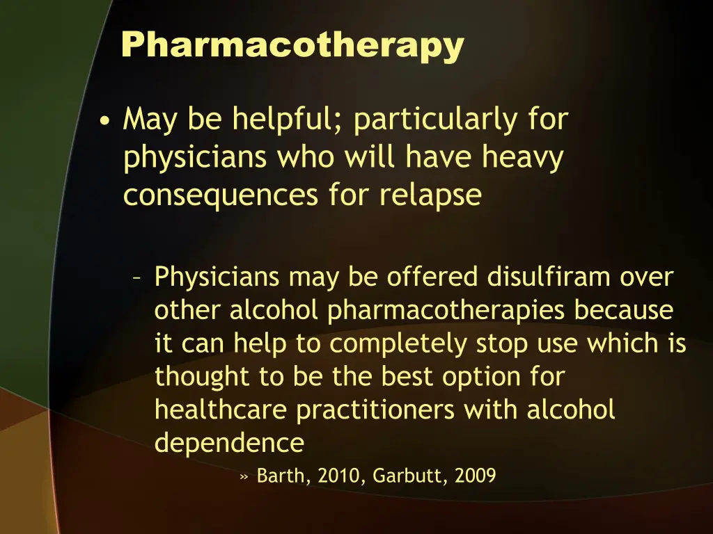 pharmacotherapy 1