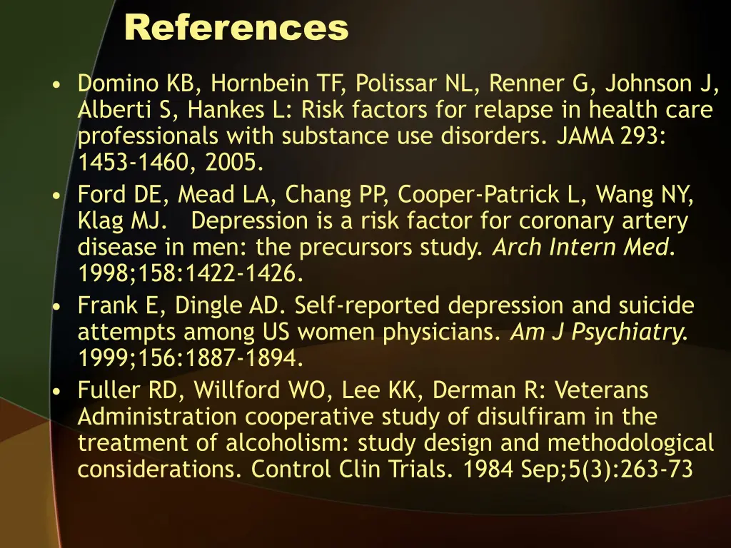 references 1