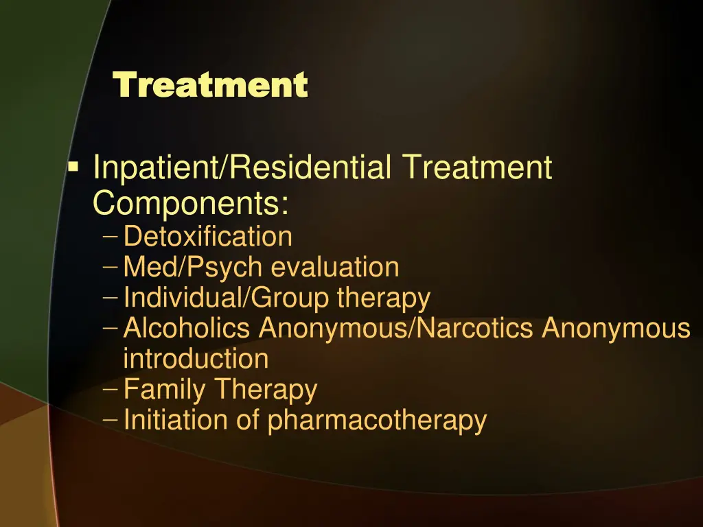 treatment treatment 1