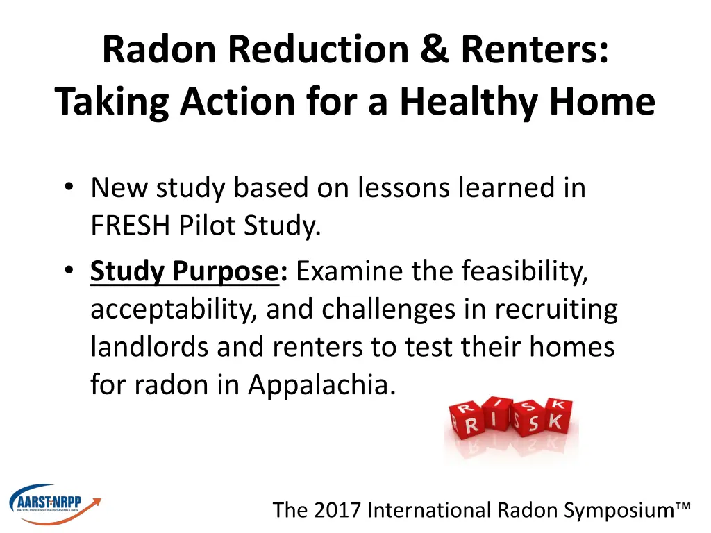 radon reduction renters taking action