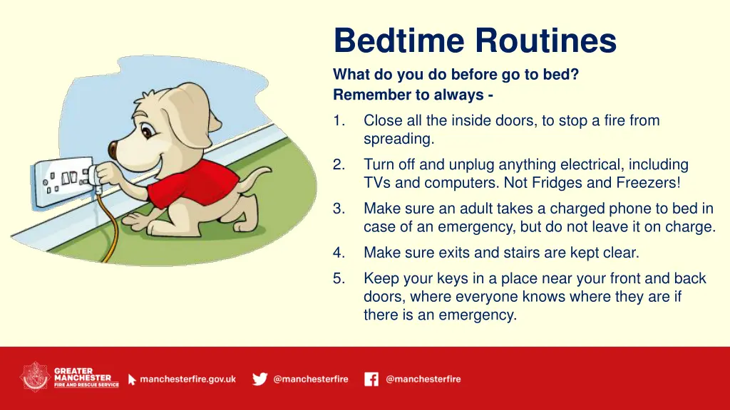 bedtime routines what do you do before