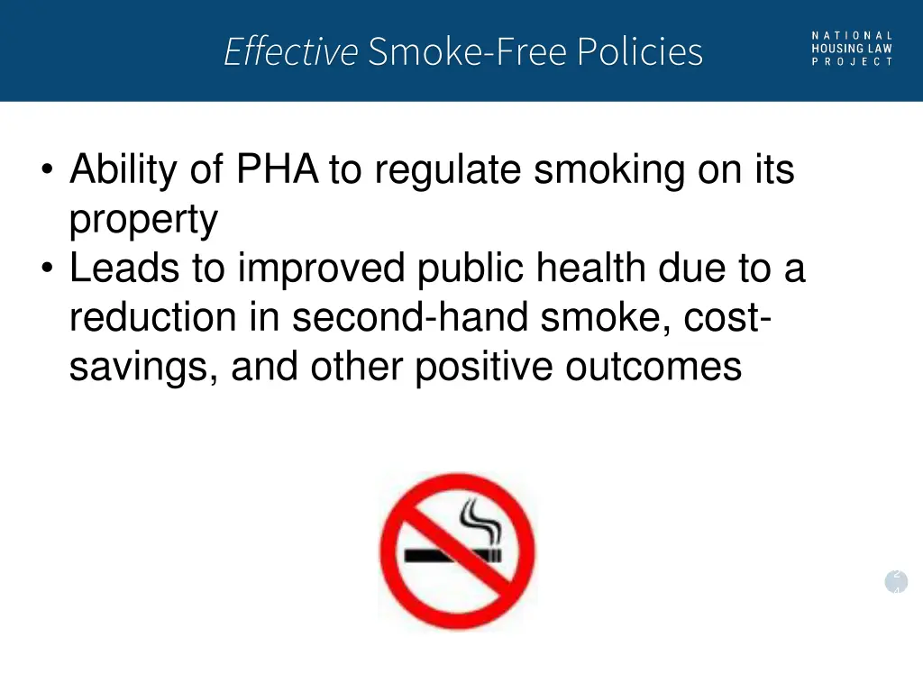 effective smoke free policies