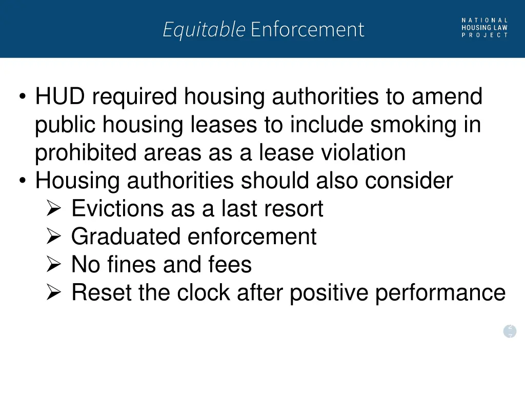 equitable enforcement