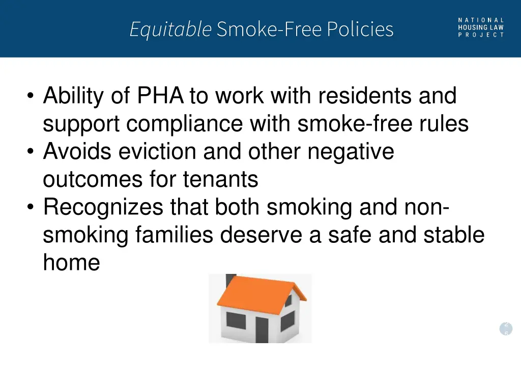 equitable smoke free policies