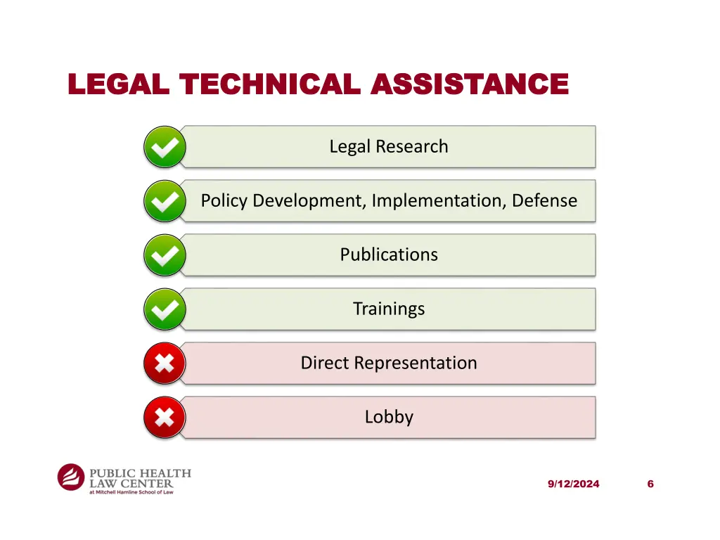 legal technical assistance legal technical