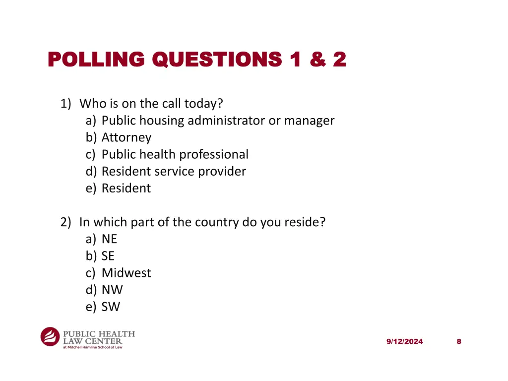 polling questions 1 2 polling questions 1 2