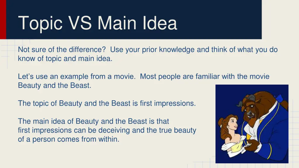 topic vs main idea 1