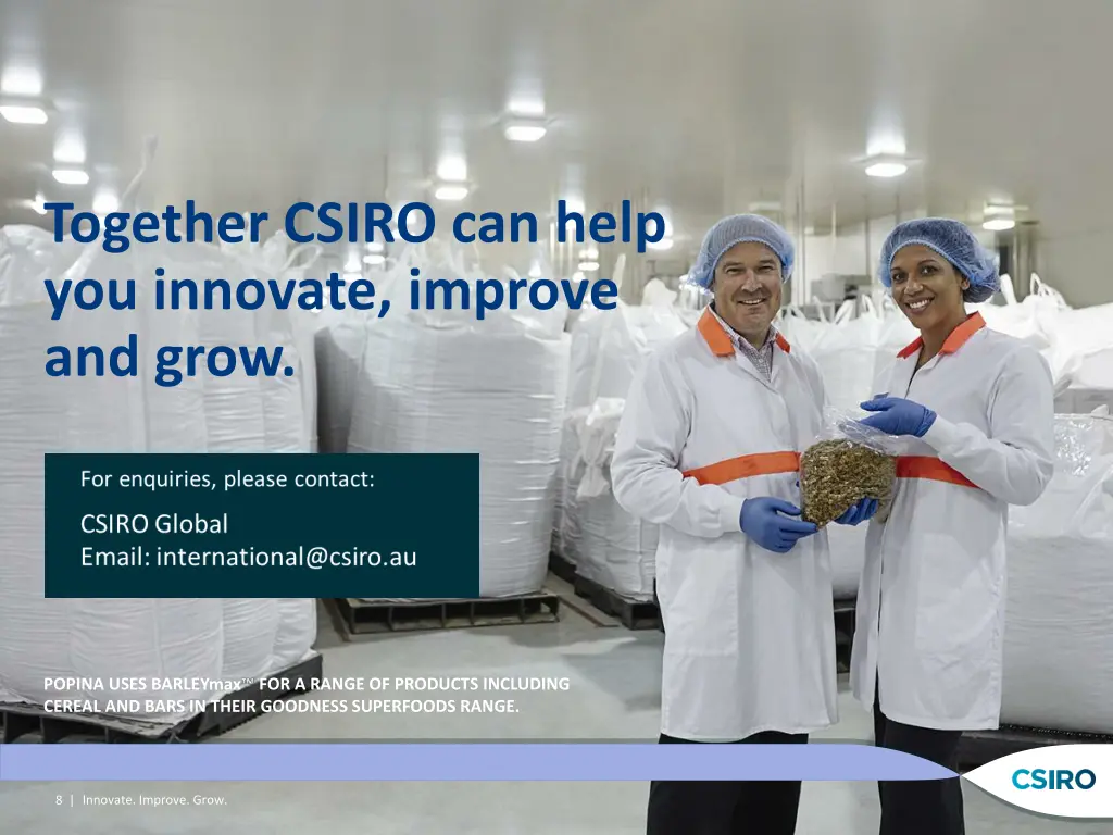 together csiro can help you innovate improve