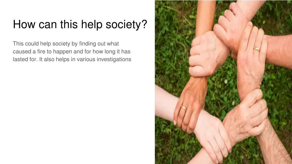 how can this help society