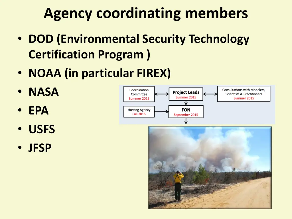 agency coordinating members