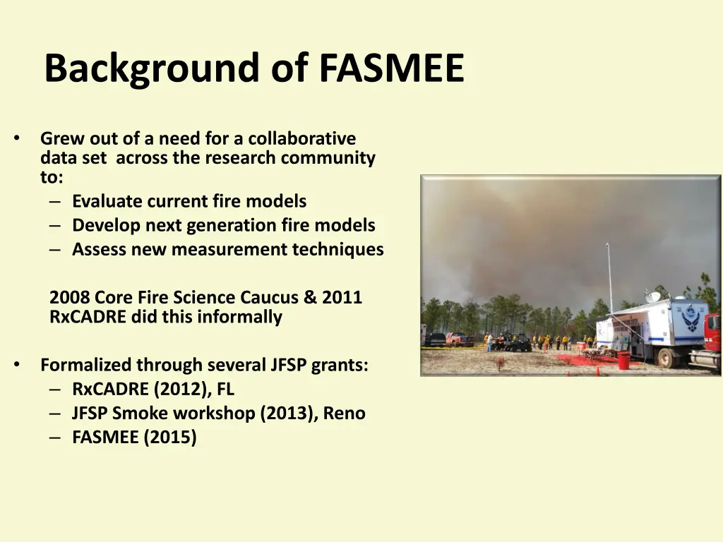 background of fasmee