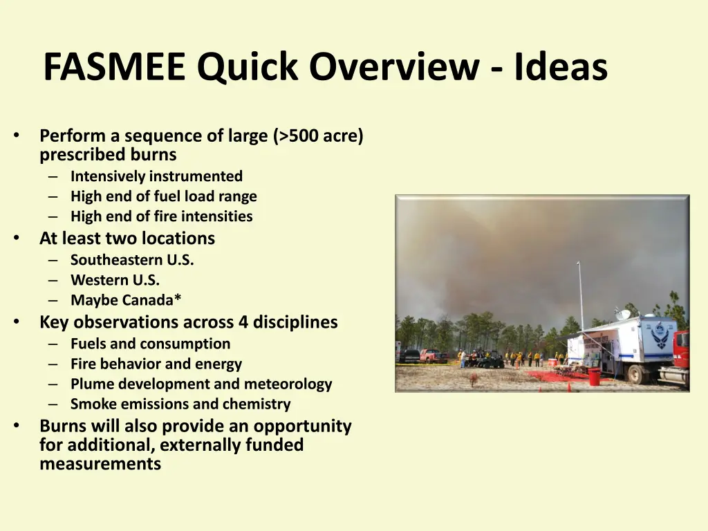 fasmee quick overview ideas