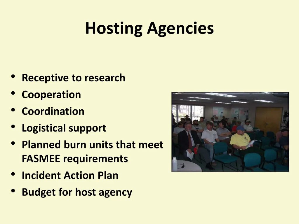 hosting agencies