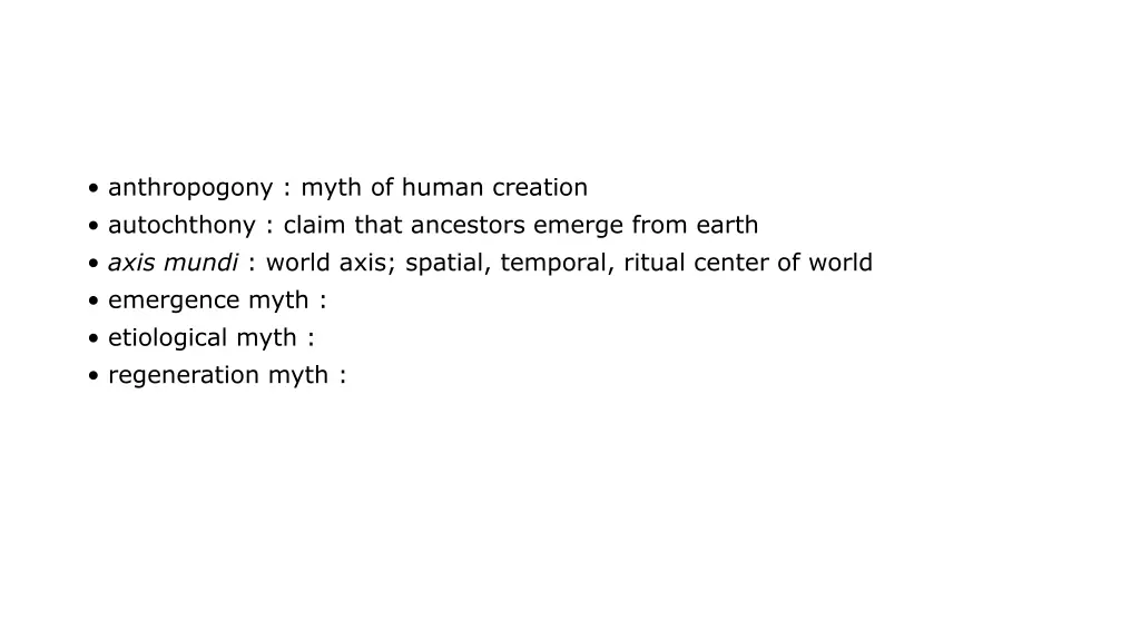 anthropogony myth of human creation autochthony 2