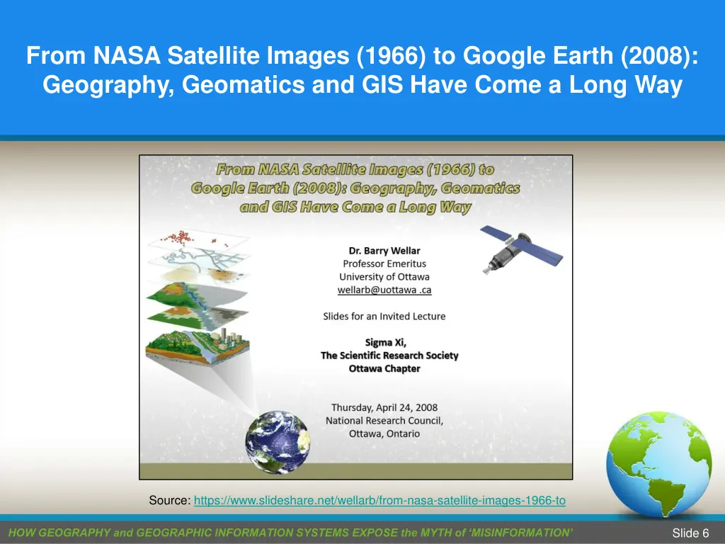 from nasa satellite images 1966 to google earth