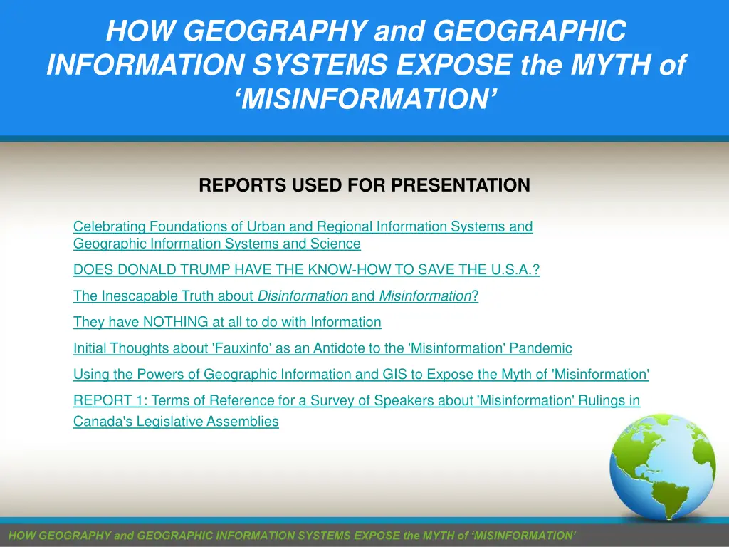 how geography and geographic information systems 2