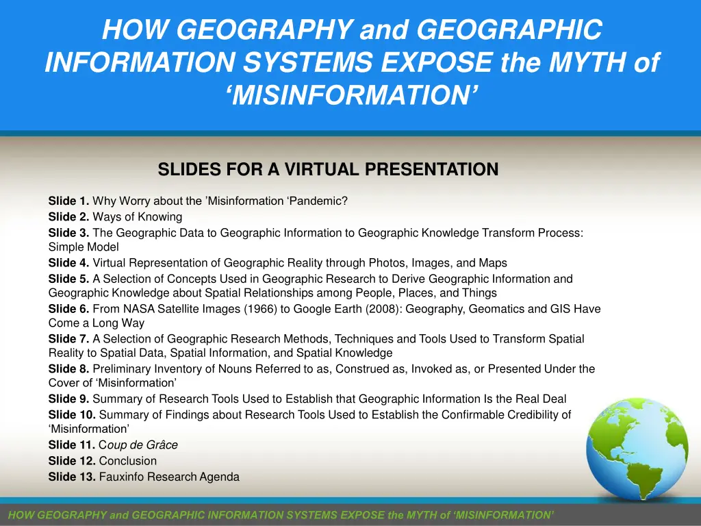 how geography and geographic information systems 3