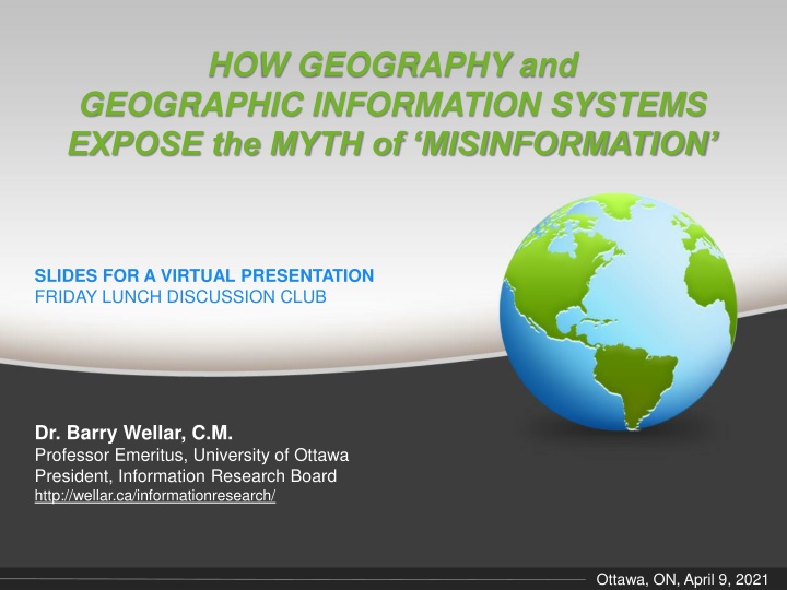 how geography and geographic information systems