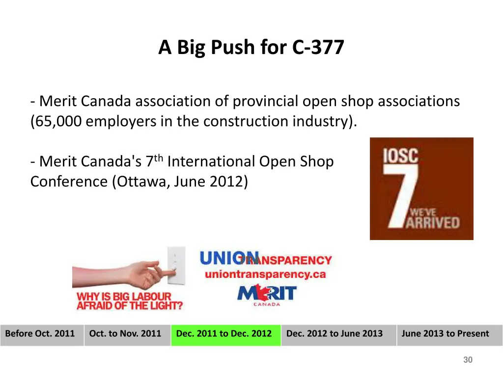 a big push for c 377