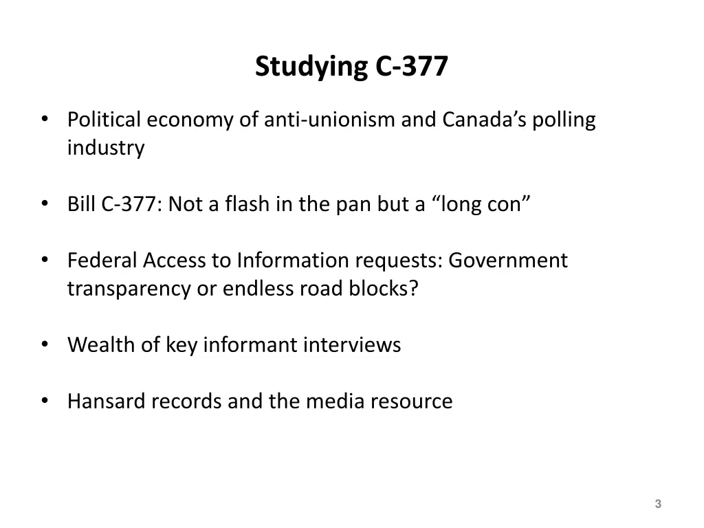 studying c 377