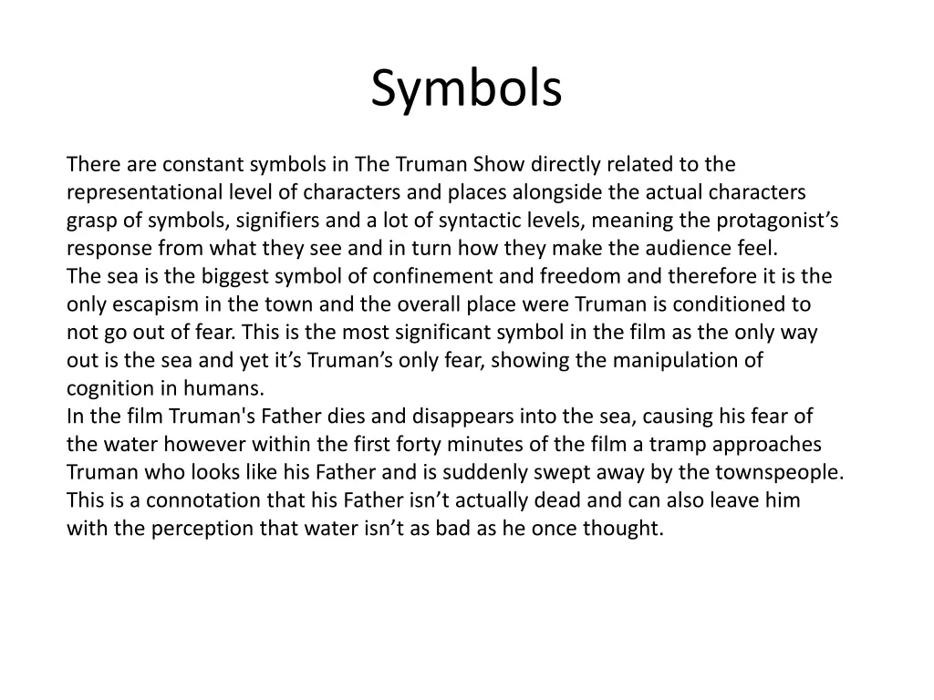 symbols