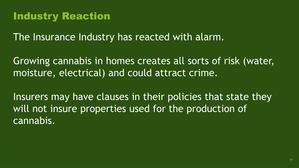 industry reaction 4