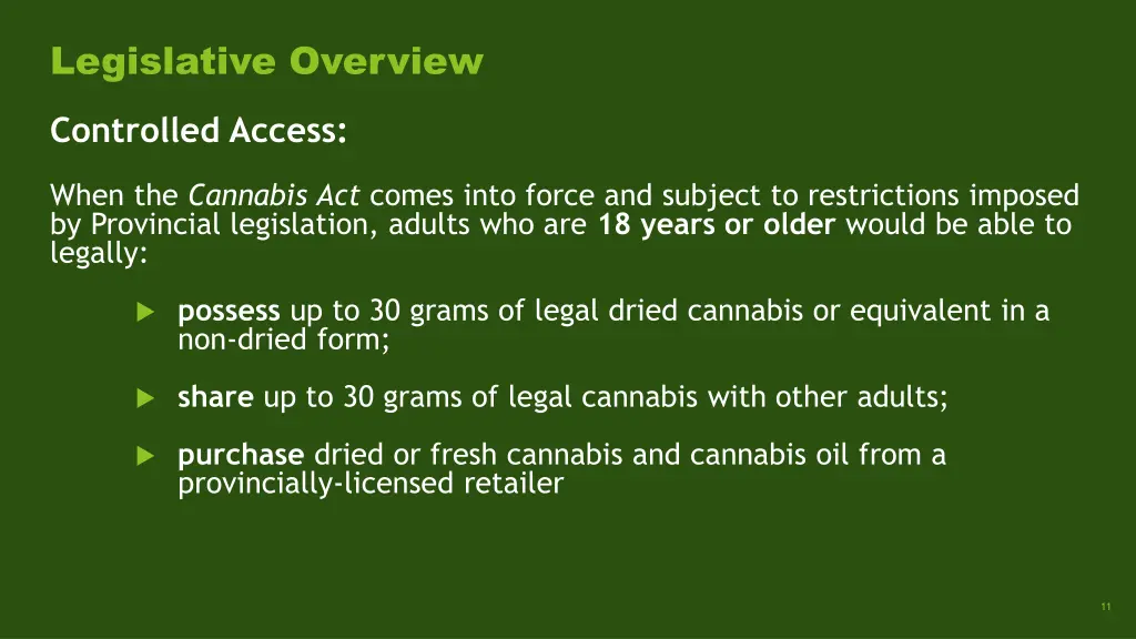 legislative overview 3