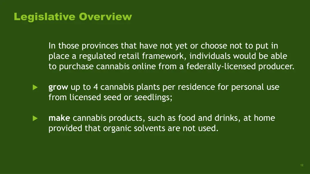 legislative overview 4