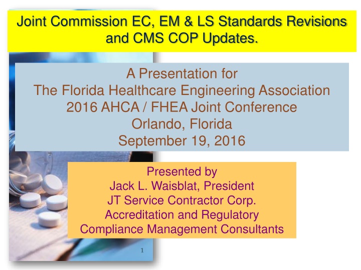 joint commission ec em ls standards revisions