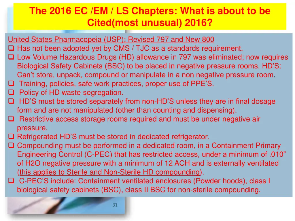 the 2016 ec em ls chapters what is about