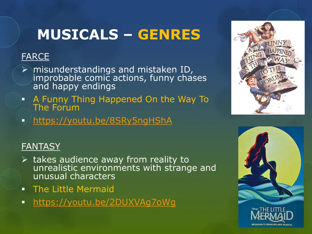 musicals genres 1