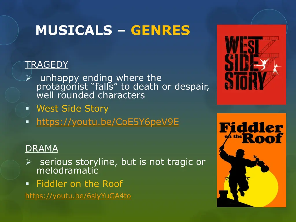 musicals genres 3