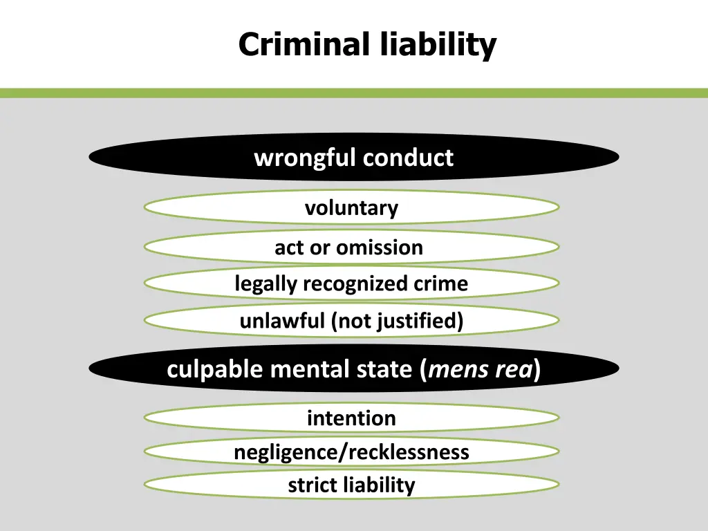 criminal liability