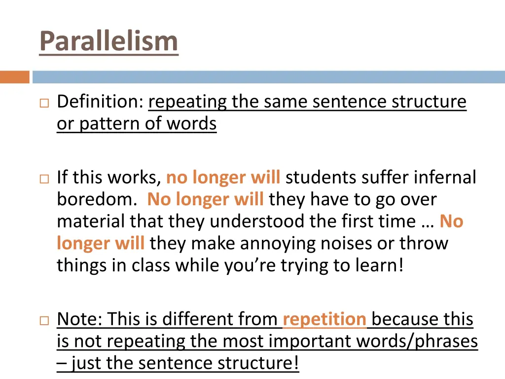 parallelism