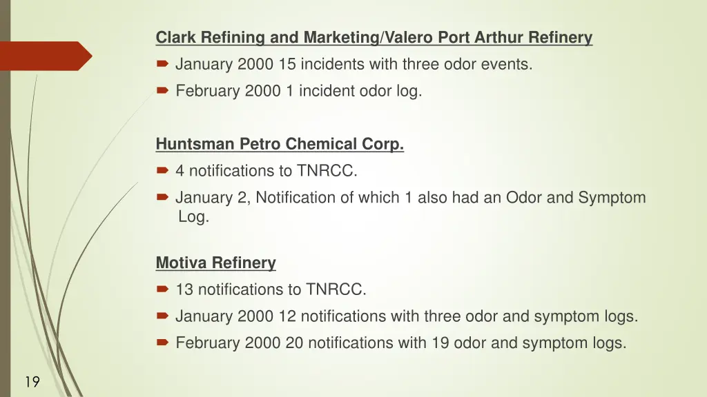 clark refining and marketing valero port arthur