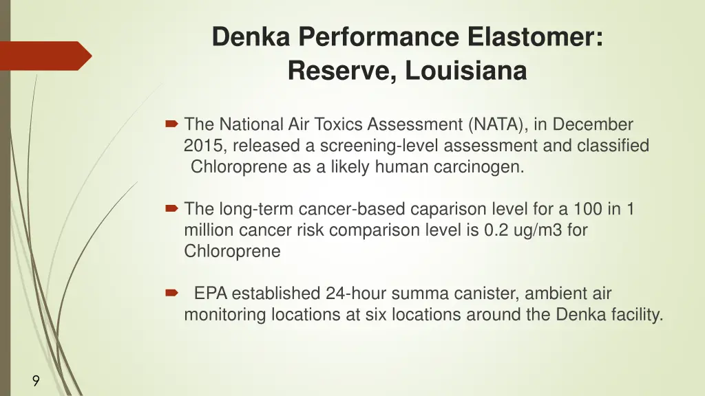 denka performance elastomer reserve louisiana 1