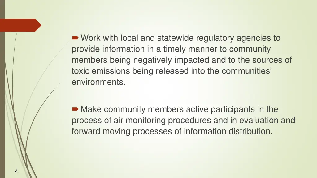 work with local and statewide regulatory agencies