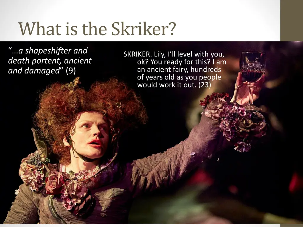 what is the skriker