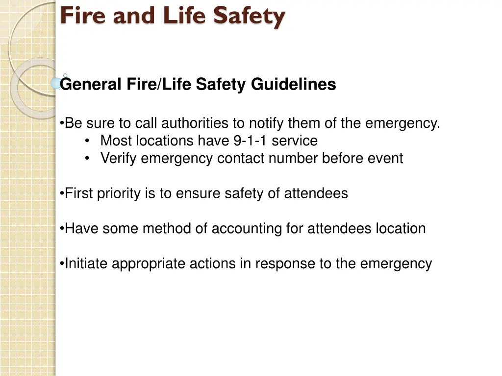 fire and life safety 3