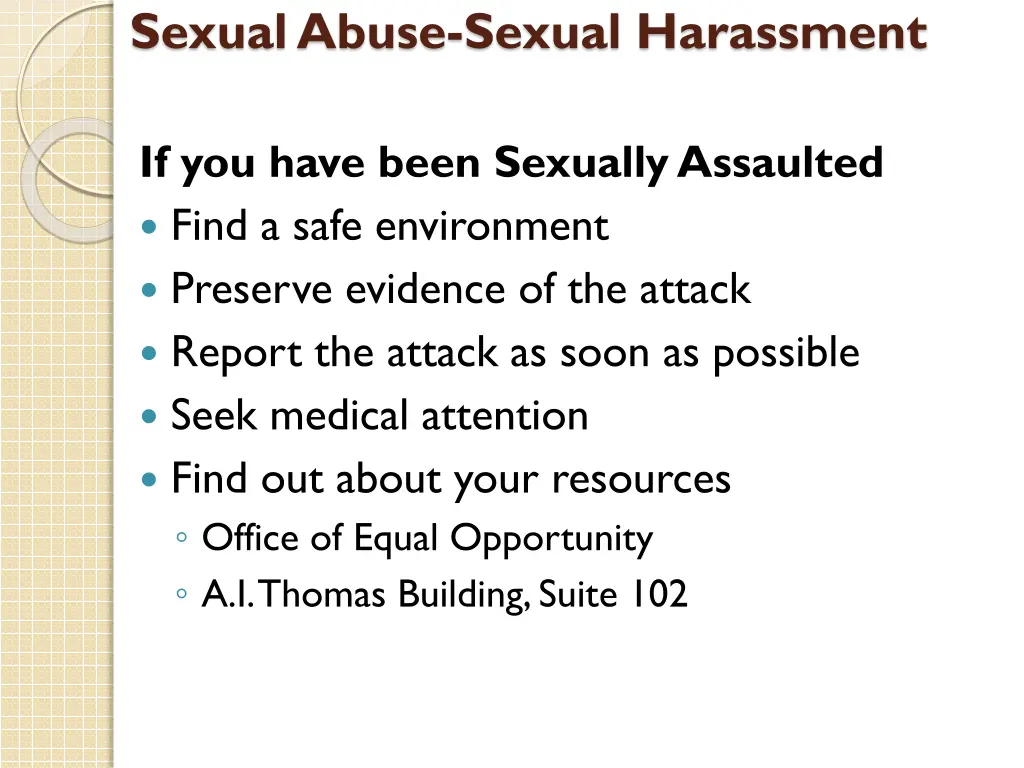 sexual abuse sexual harassment 3