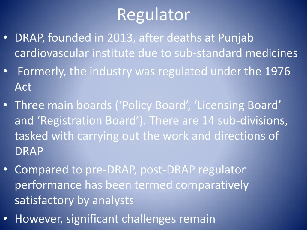 regulator