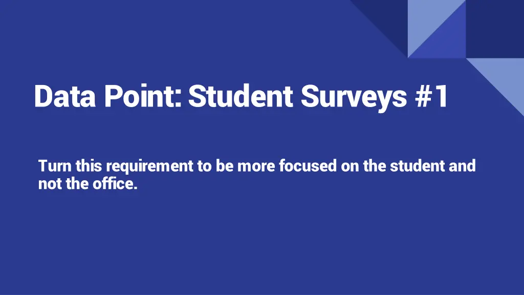 data point student surveys 1