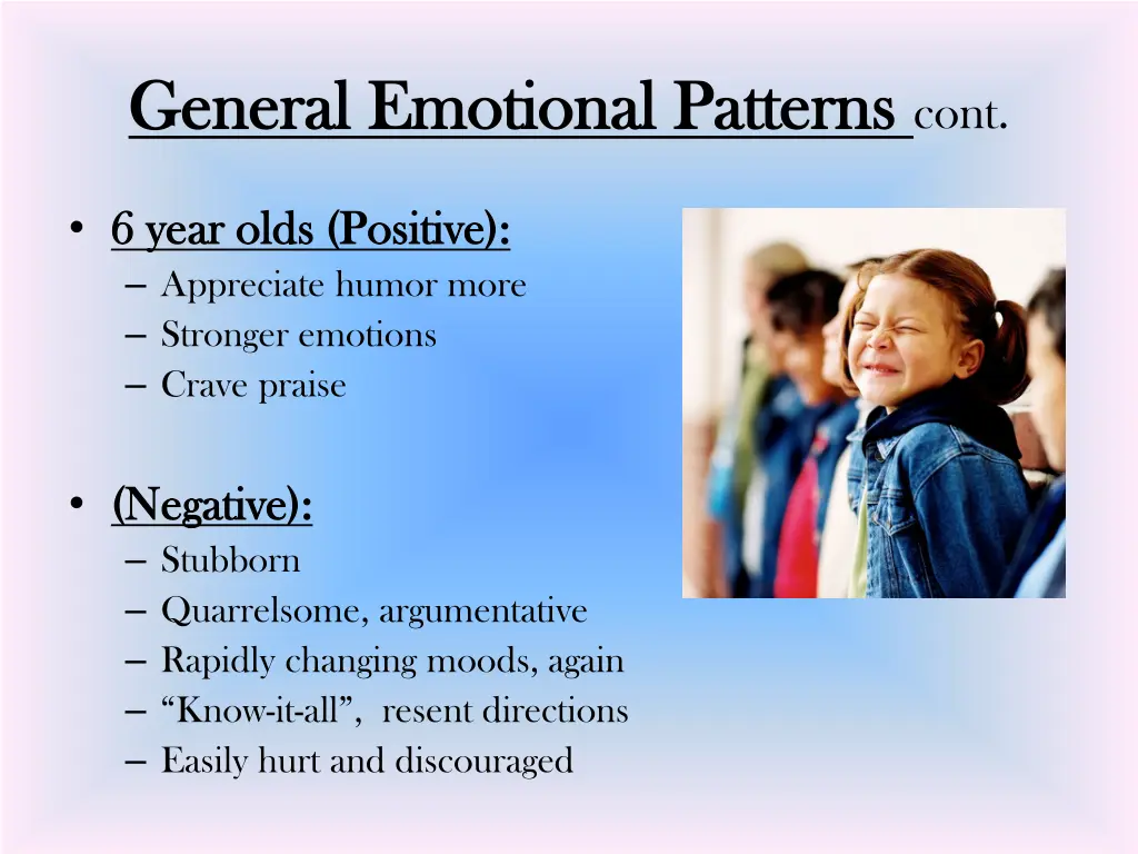 general emotional patterns general emotional 2