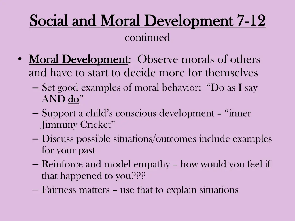 social and moral development 7 social and moral 3