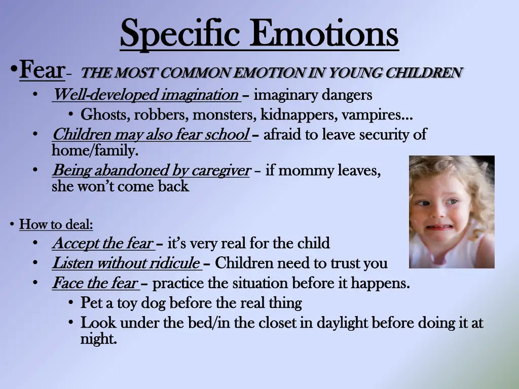 specific emotions specific emotions fear the most