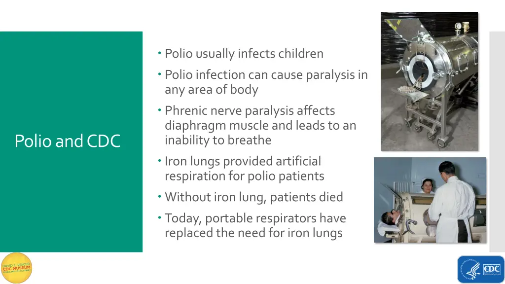 polio usually infects children polio infection